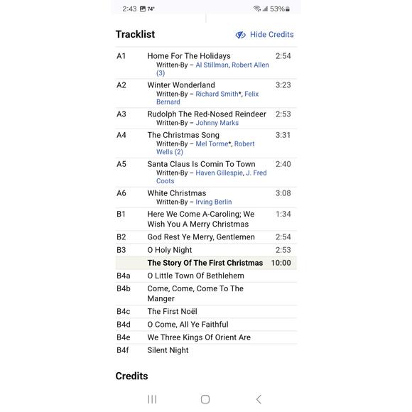 Christmas vinyl 59 perry como and 65 little drummer boy vg+ - Picture 5 of 11